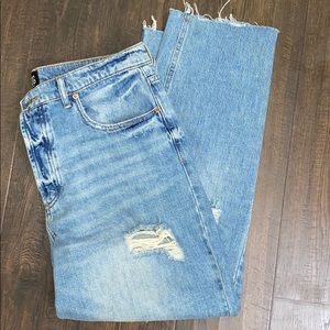 BDG High-Waisted Slim Straight Jeans